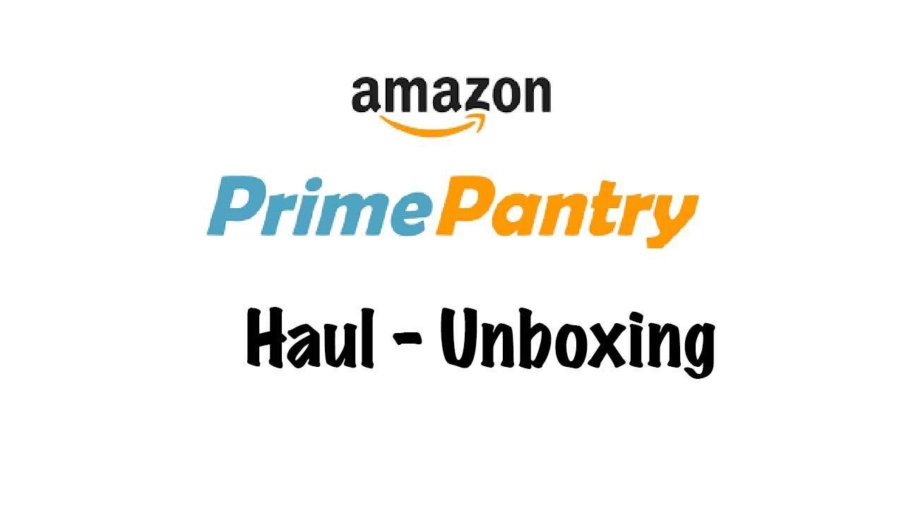 Amazon Prime Pantry Logo - Amazon Prime Pantry Haul-Unboxing - YouTube