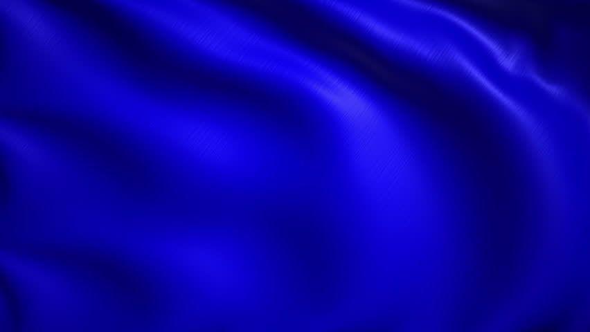 Navy Blue Flag Logo - Blank Blue Flag With Fabric Stock Footage Video 100% Royalty Free