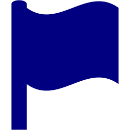 Navy Blue Flag Logo - Navy blue flag icon - Free navy blue flag icons