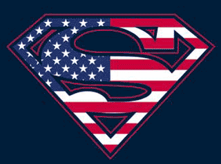 Navy Blue Flag Logo - Superman Flag Logo T Shirt: US States Logo T Shirt