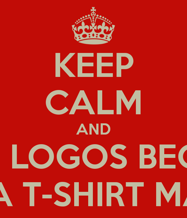 Two Words Red Logo - KEEP CALM AND STOP MAKING KEEP CALM LOGOS BECAUSE PUTTING A CROWN