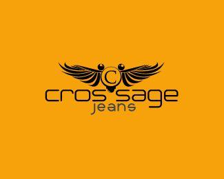Jeans Logo - Crossage Jeans Designed by Aarij | BrandCrowd