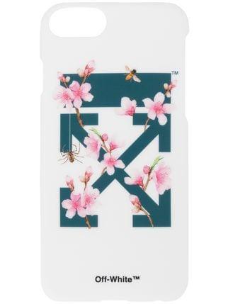Off White Floral Arrow Logo - Off-White Floral Arrow Print iPhone 6 Case - Farfetch