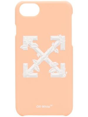 Off White Floral Arrow Logo - Off White Phone Cases & Technology For Women