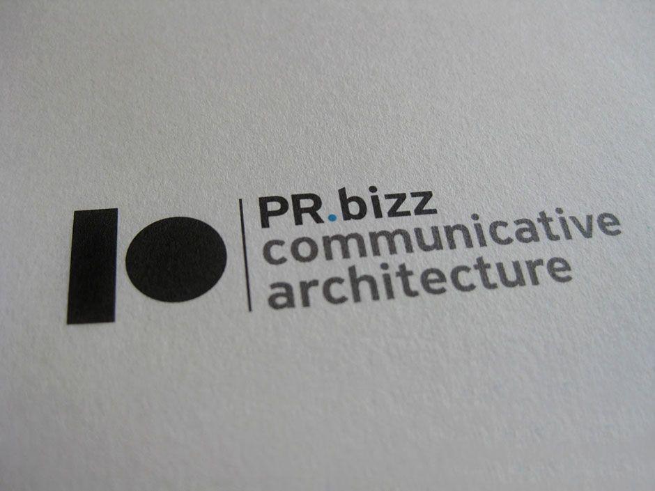 Generic Communications Logo - PR.BIZZ. dolphins // communication design