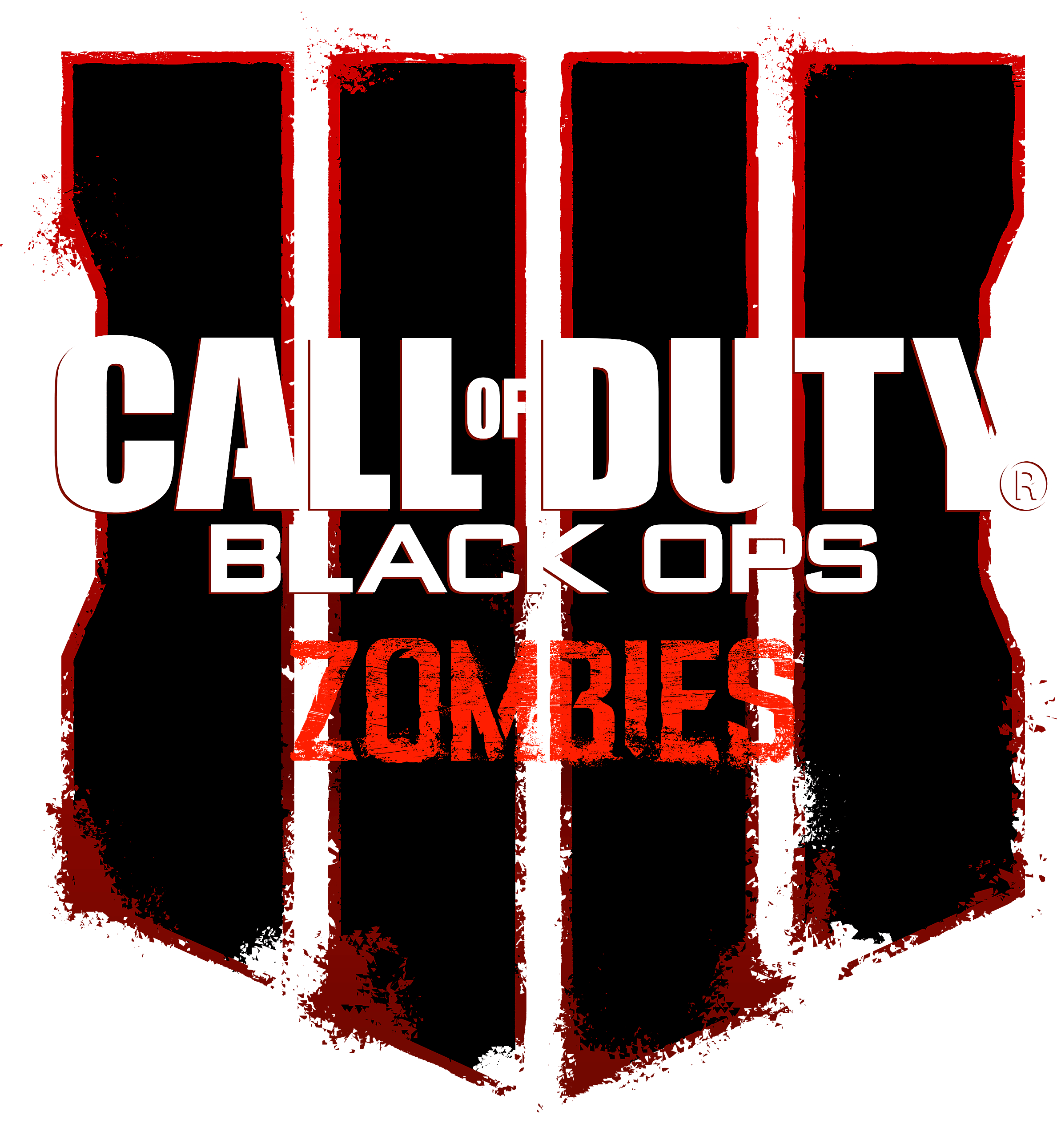 Black and Zombie Logo - Zombies Game - PlayStation
