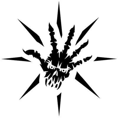 Black and Zombie Logo - Black Zombie