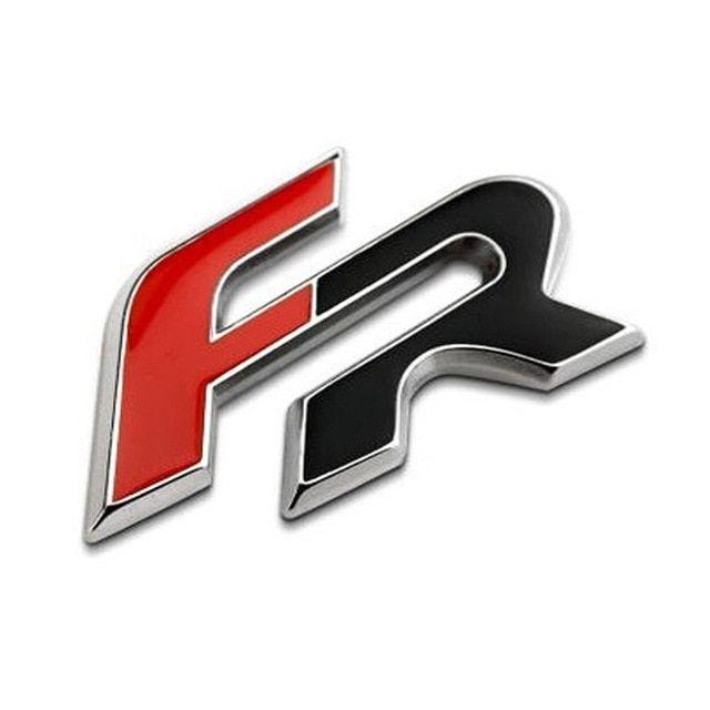 FR Logo - US $6.12 |Car Accessories Modification Word Letter Stickers CUPRA Metal FR  Logo 3D Stereo Car Sticker CT2219 ב-Car Accessories Modification Word ...