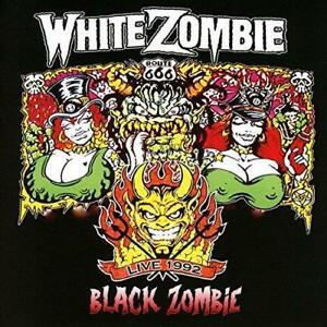 Black and Zombie Logo - WHITE ZOMBIE