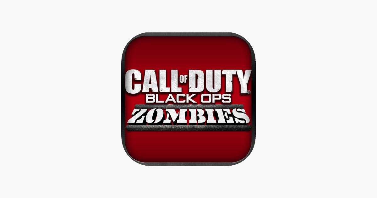 Black and Zombie Logo - Call of Duty: Black Ops Zombies on the App Store