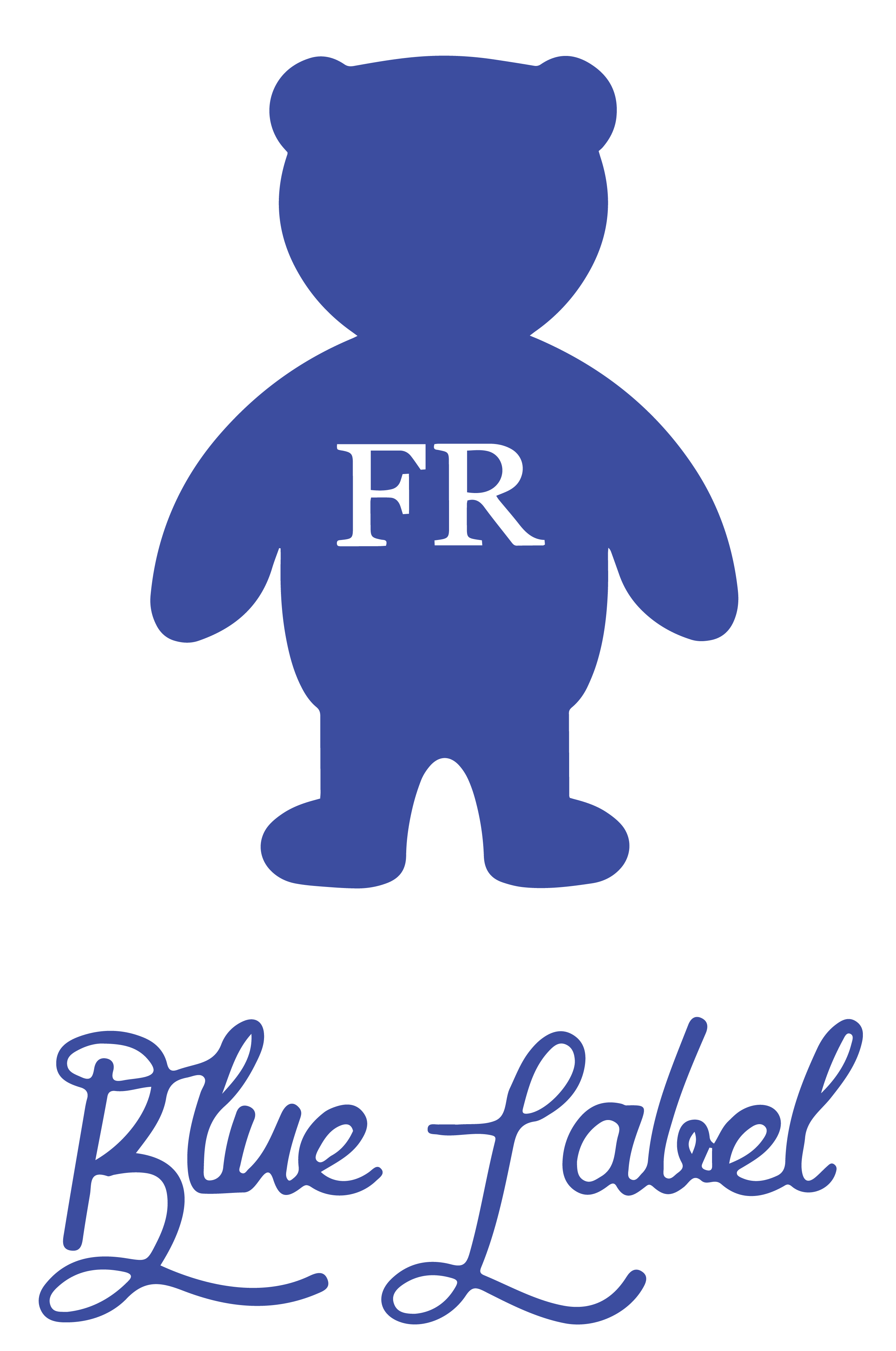 F R Logo - FR Blue Label | Fairuz Ramdan