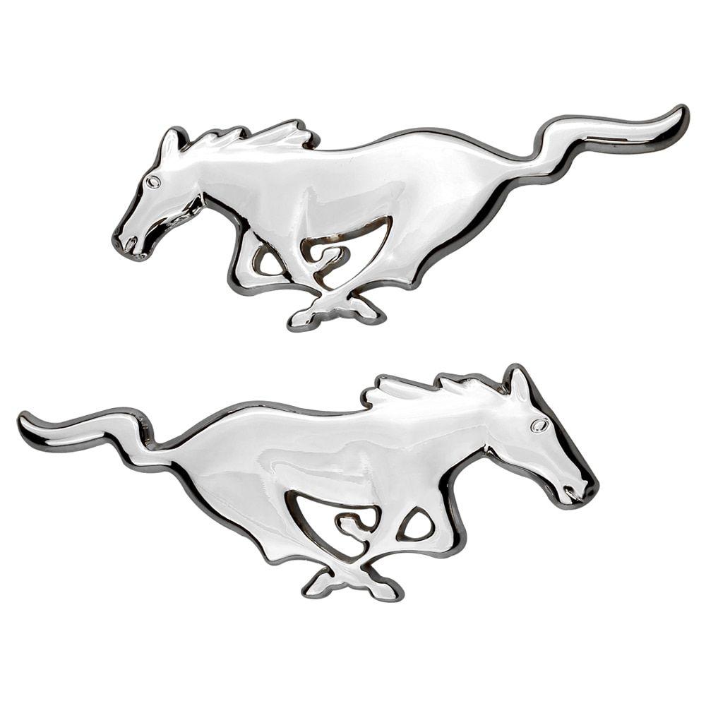 Cute Horse Logo - For Ford Focus 2 3 4 Running Horse Emblem Logo 3D cute Car ...