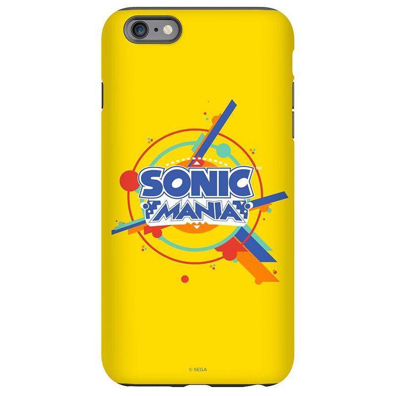 Yellow Phone Logo - Sonic Mania Logo Yellow Phone Case
