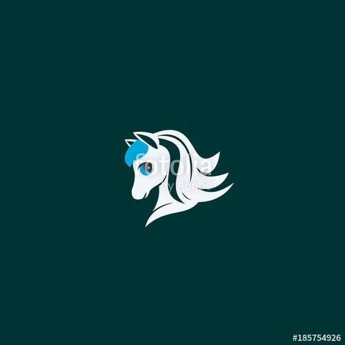 Cute Horse Logo - horse logo, stallion silhouette vector