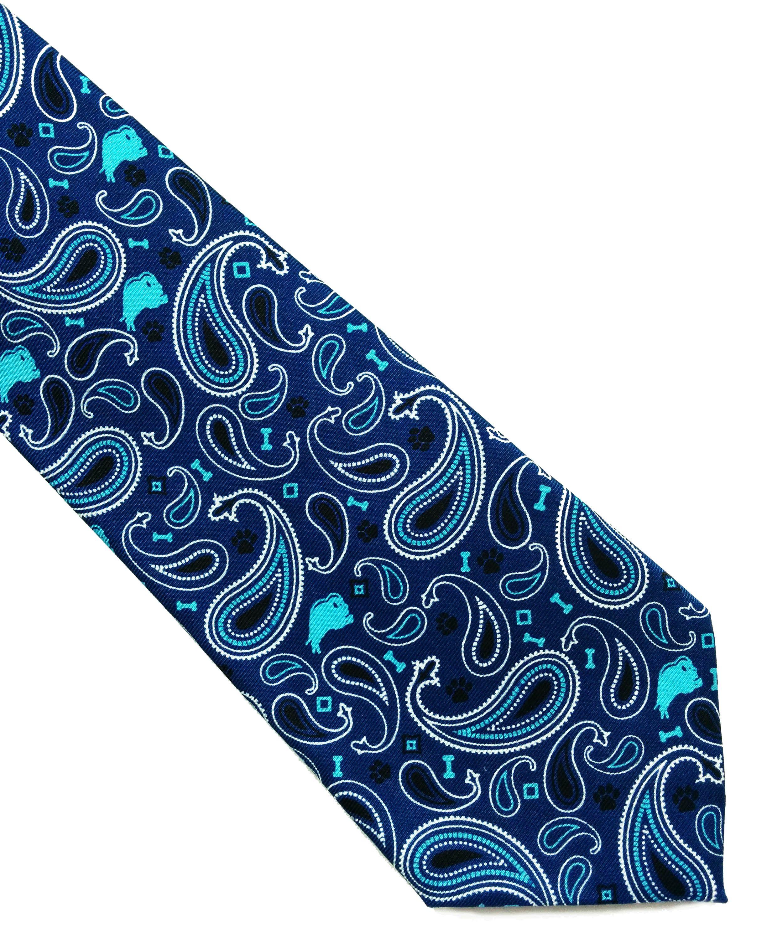 White and Blue Buffalo Logo - Shop4Ties