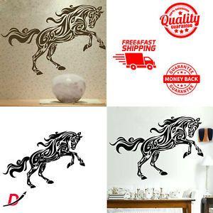 Cute Horse Logo - Abstract Cute Horse Waterproof Sticker Wall Art Design Decal With ...