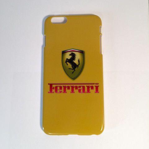 Yellow Phone Logo - Ferrari logo yellow phone case for the iPhone 6 plus