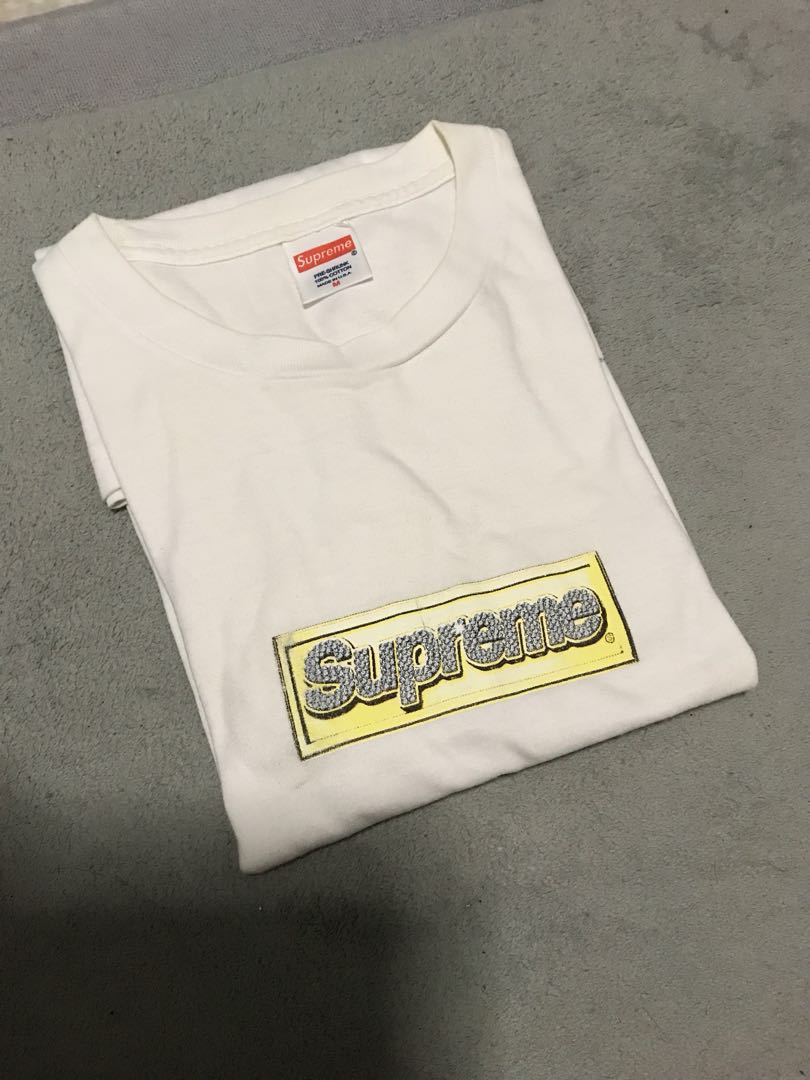 Supreme Bling Box Logo - Supreme Bling Box Logo, Men's Fashion, Clothes on Carousell