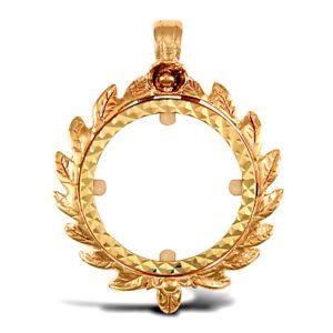 Caesar Crown Logo - Forever Mine 9ct Gold Caesar Crown Frame Half Sovereign Coin Mount ...