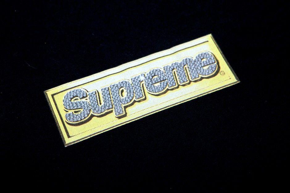 Supreme Bling Box Logo - SUPREME T SHIRT. BLING BOX LOGO. S S 2013