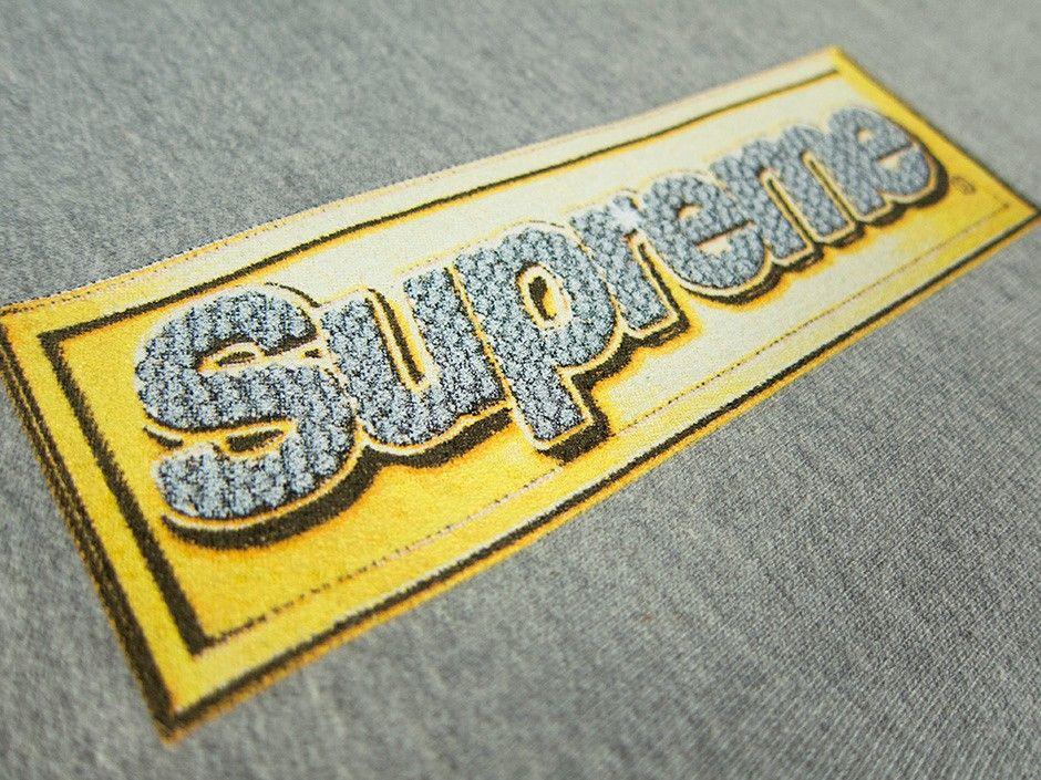 Supreme Bling Box Logo - SUPREME HOODY PULLOVER. BLING BOX LOGO. S S 2013