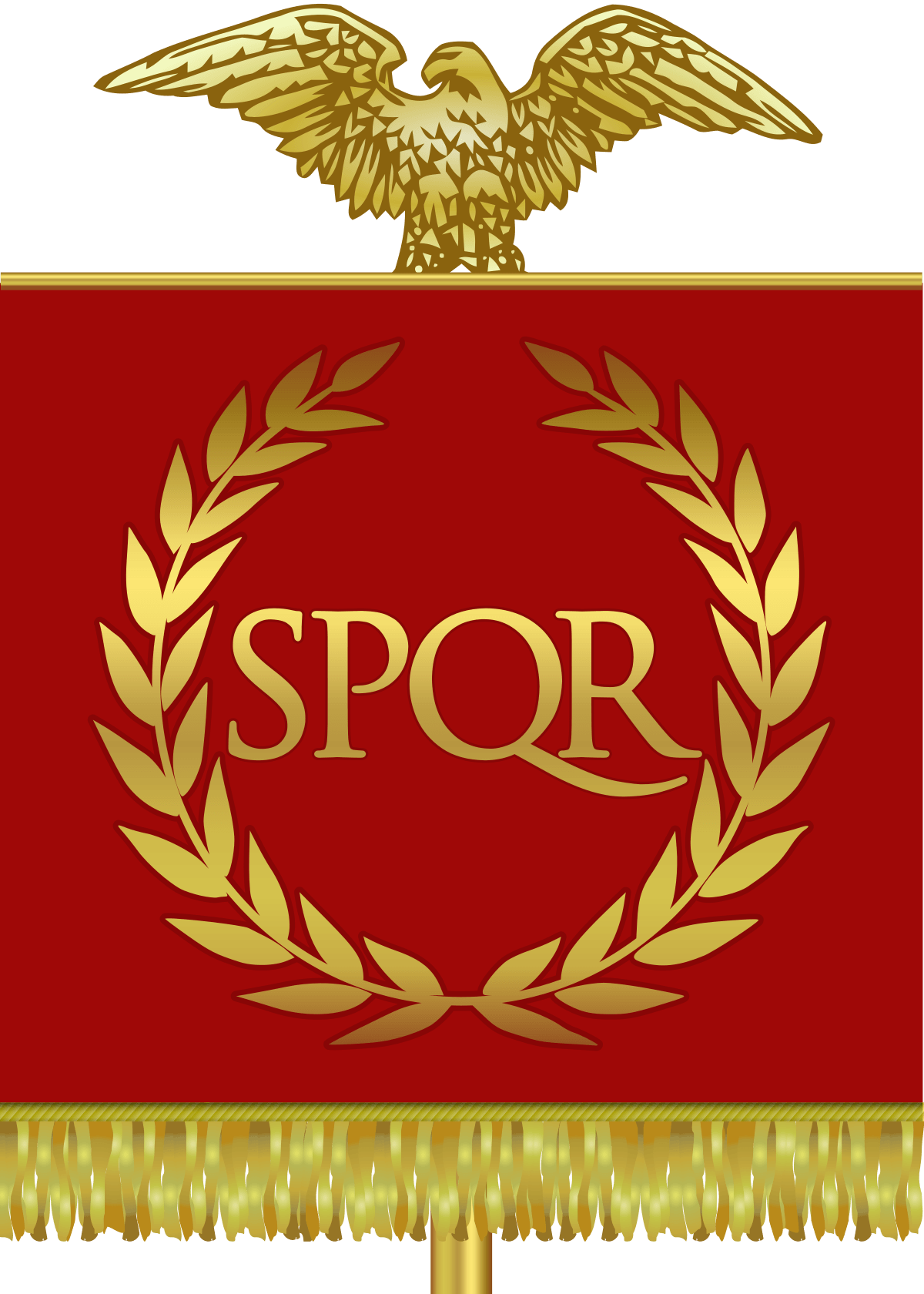 Caesar Crown Logo - Roman emperor