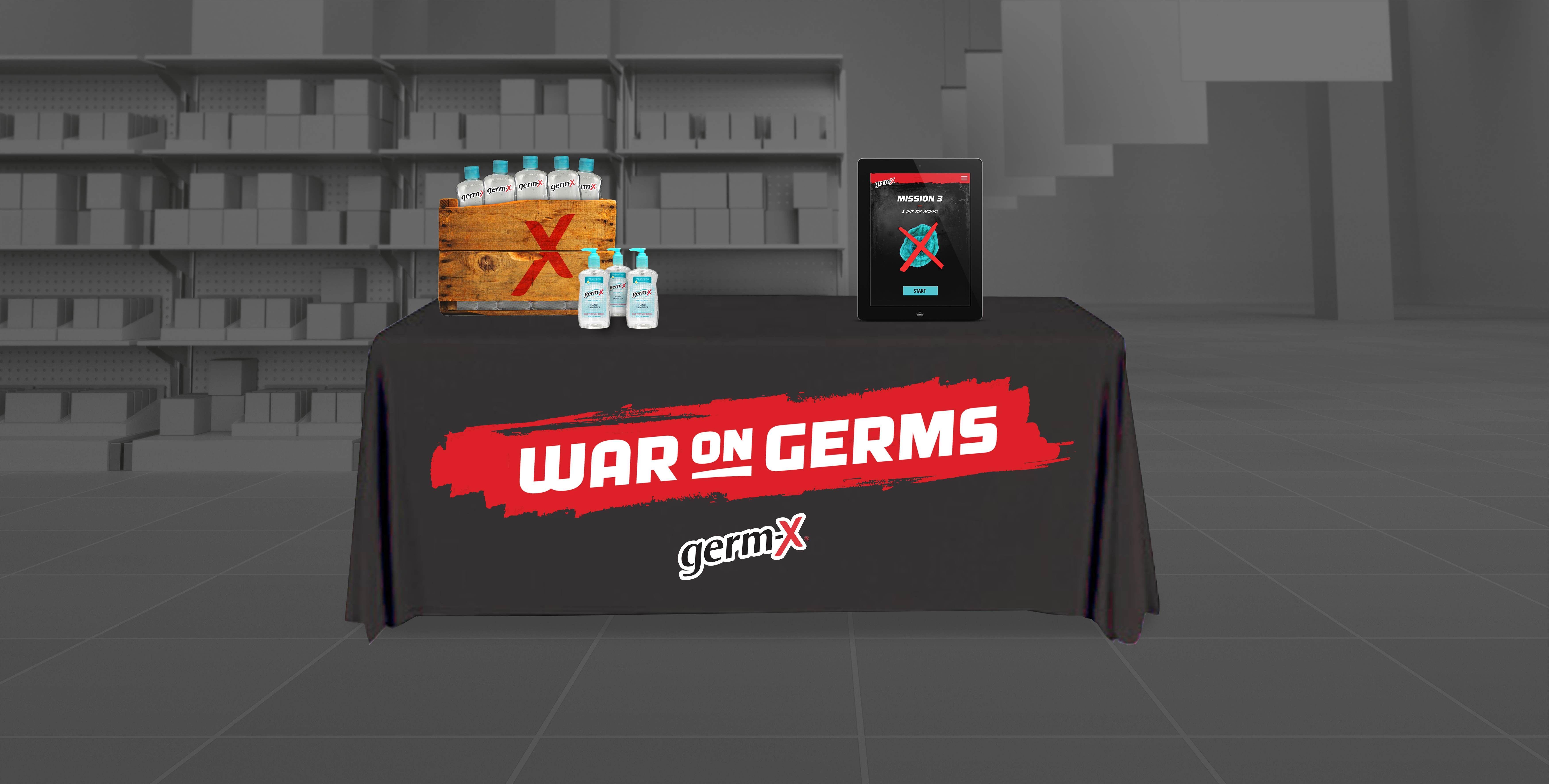 Germ- X Logo - Germ-X — #WarOnGerms - Dog&Dwarf Studio <doganddwarf> <doggendorf ...