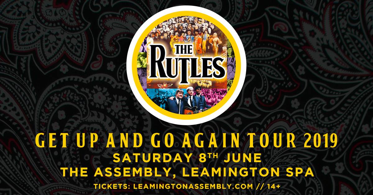 The Rutles Logo - The Rutles at The Assembly. Royal Leamington Spa