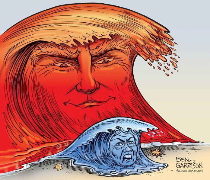 Trump Red Wave Logo - Red Wave Rising. Global News Network