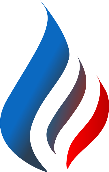 Red Blue Flame Logo - Blue Flame Simpleblueblack Clip Art clip art