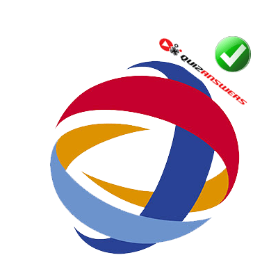 Blue Swirl Circle Logo - Red blue orange circle Logos