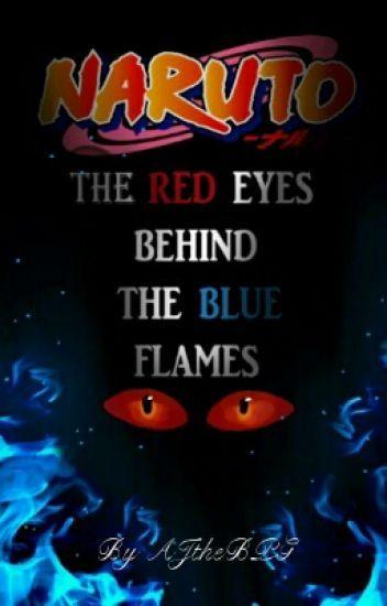 Red Blue Flame Logo - The Red Eyes Behind The Blue Flames