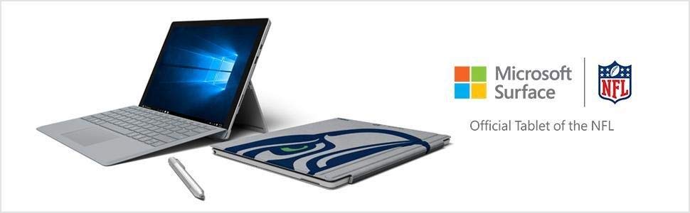 Microsoft Surface 4 Logo - Amazon.com: Microsoft Surface Pro 4 Special Edition NFL Type Cover ...