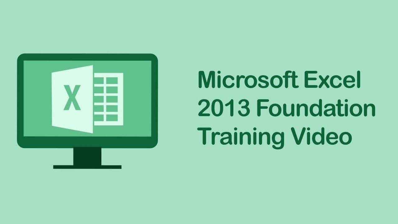 Microsoft Excel 2013 Logo - Microsoft Excel 2013 Foundation Training Video. MOS Foundation