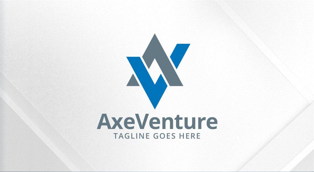 VA Logo - Axe - Ventura - Letters AV / VA Logo - Logos & Graphics