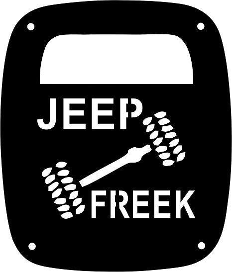 Jeep Freek Logo - Amazon.com: JeepTails Jeep Freek - Jeep CJ or Wrangler Tail Lamp ...