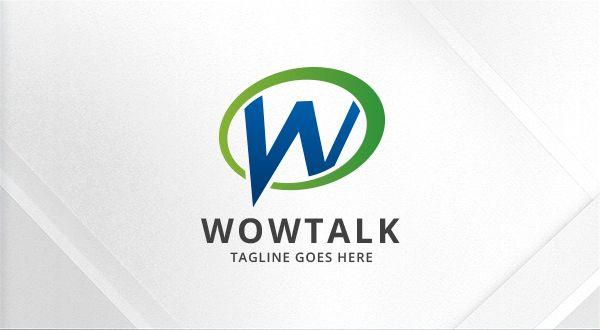 WoW w Logo - Wow - Talk - Letter W Logo - Logos & Graphics