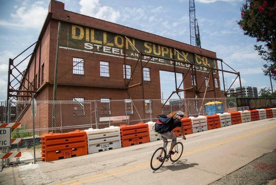 Dillon Supply Logo - In downtown Raleigh, Dillon Supply warehouse walls still standing as ...