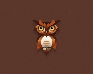 Brown Owl Logo - Logopond, Brand & Identity Inspiration (owl)