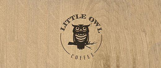 Brown Owl Logo - A Collection: 26 Wisely Designed Owl Logos | Naldz Graphics