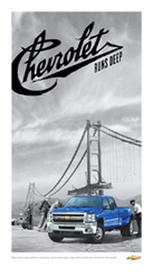 Chevy Runs Deep Logo - Chevy Runs Deep Newspaper Campaign - Graphis