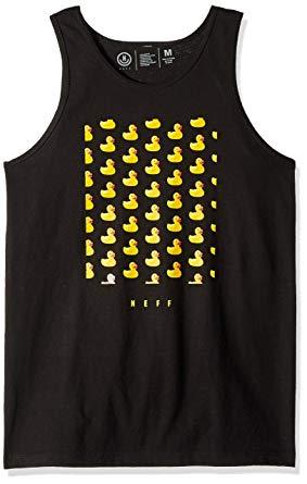 Tank Top Neff Logo - Neff Men's Ducky Tank Top Summer Shirts Women T Shirt: Amazon.co.uk