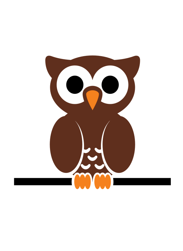 Brown Owl Logo - Free Cartoon Picture Of Owl, Download Free Clip Art, Free Clip Art