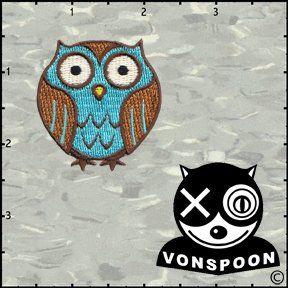 Brown Owl Logo - Chico Vonspoon Artist Patch Owl Logo: Clothing