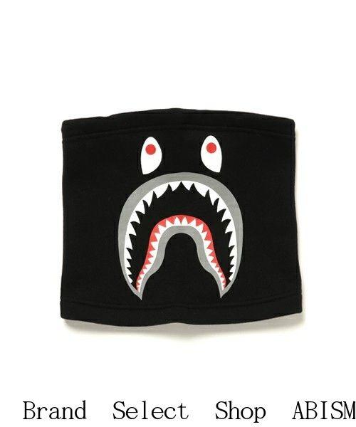 Bathing Ape Shark Logo - brand select shop abism: A BATHING APE (APE) SHARK SWEAT NECK WARMER ...