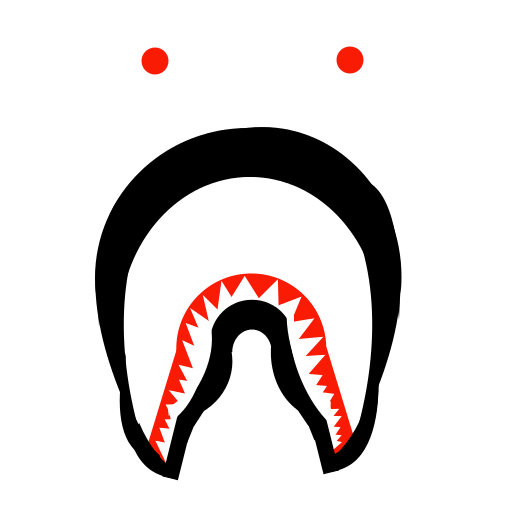 Bathing Ape Shark Logo Logodix