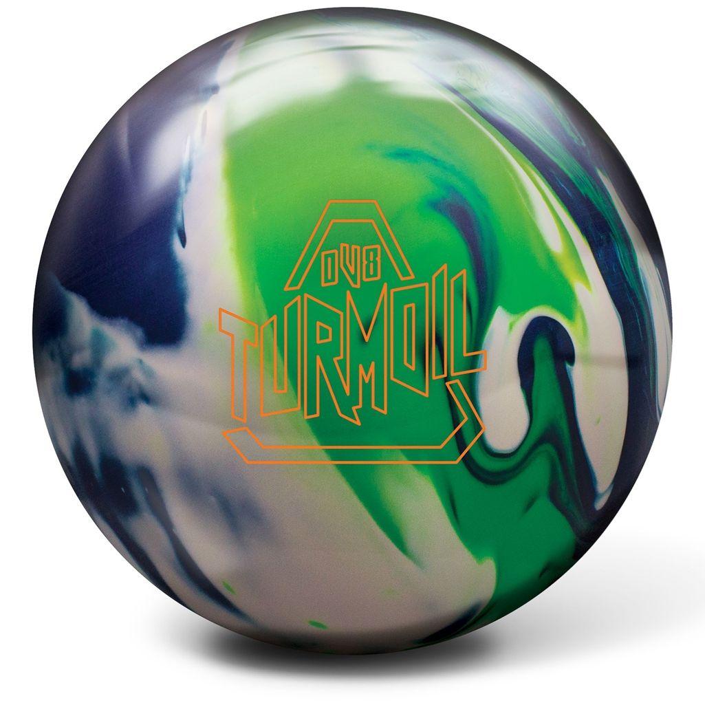 White Ball in Green Circle Logo - DV8 Turmoil Hybrid Bowling Ball- Blue/White/Green | Free 1-3 Day ...