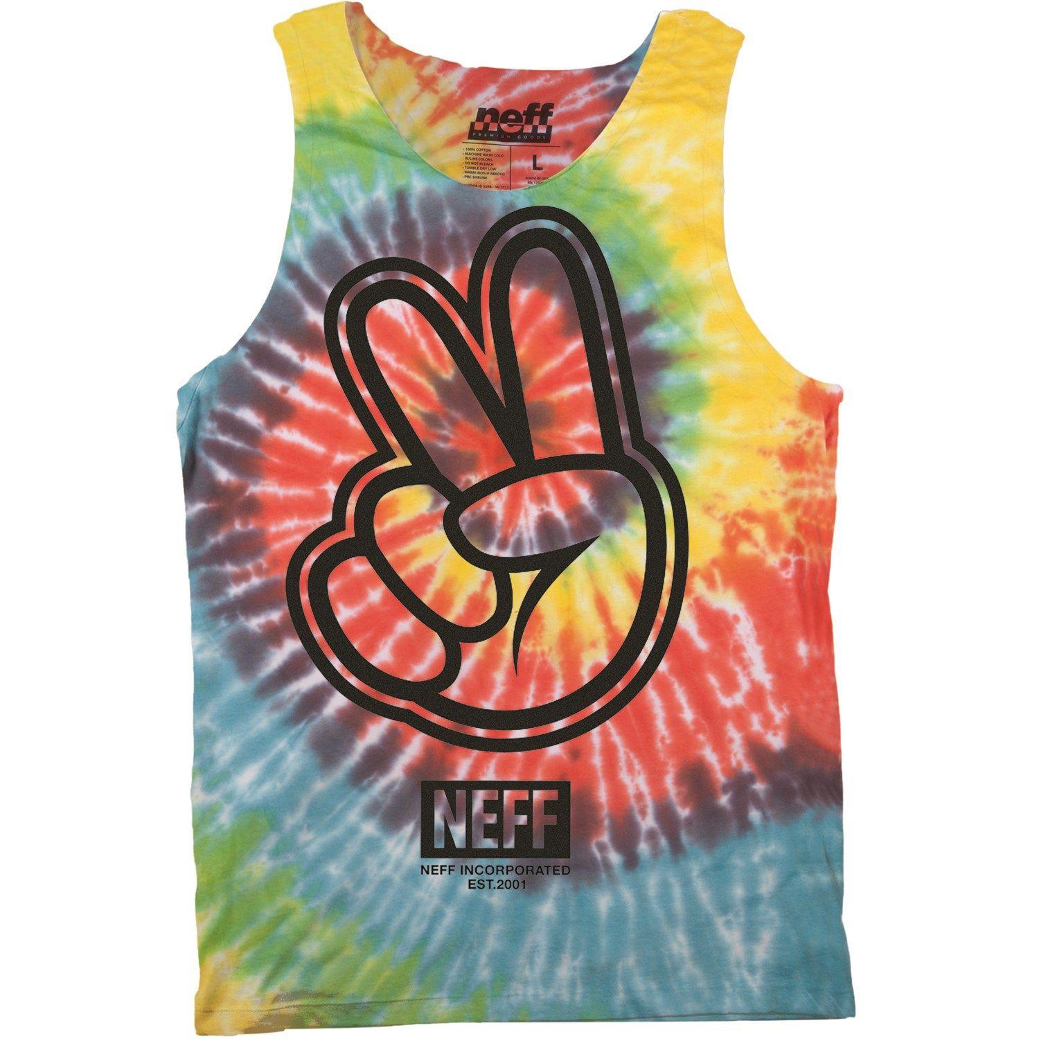 Tank Top Neff Logo - Neff Tie Dye Tank Top | evo