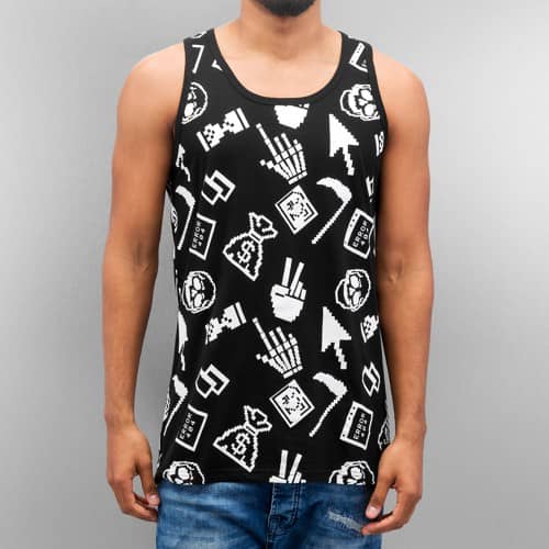 Tank Top Neff Logo - NEFF Herren Tank Tops Cyber Space in schwarz 271362 BDLCBT