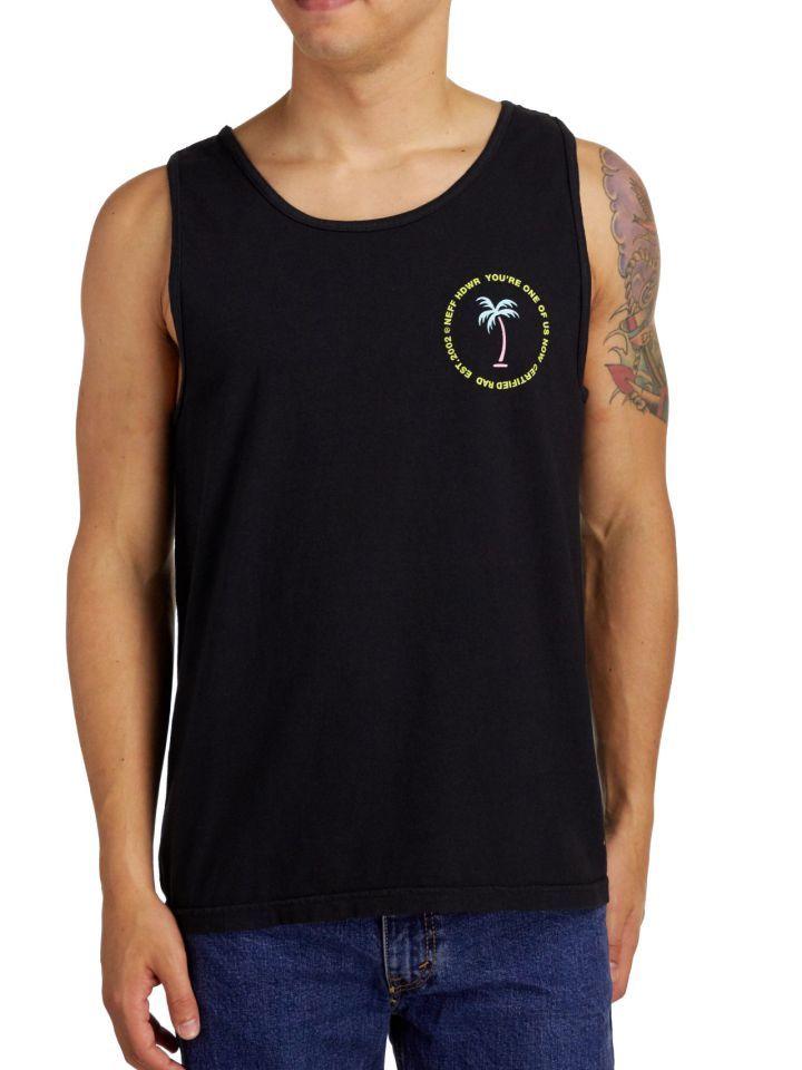 Tank Top Neff Logo - Neff's Logo Lock Tank Top